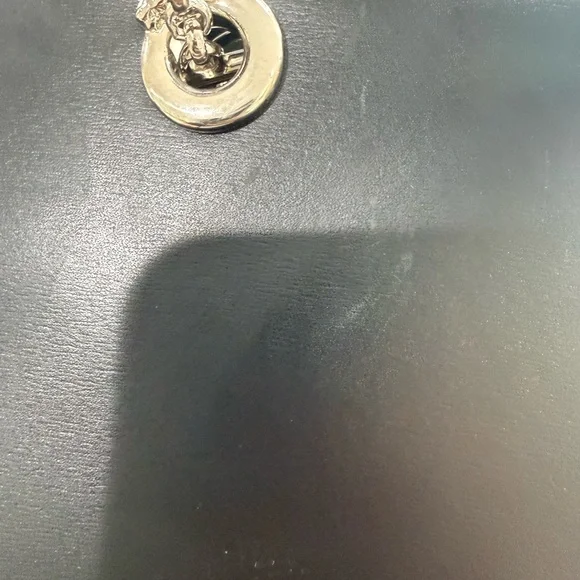 Cartier Black Leather Tote with Silver Hardware - Picture 9 of 13